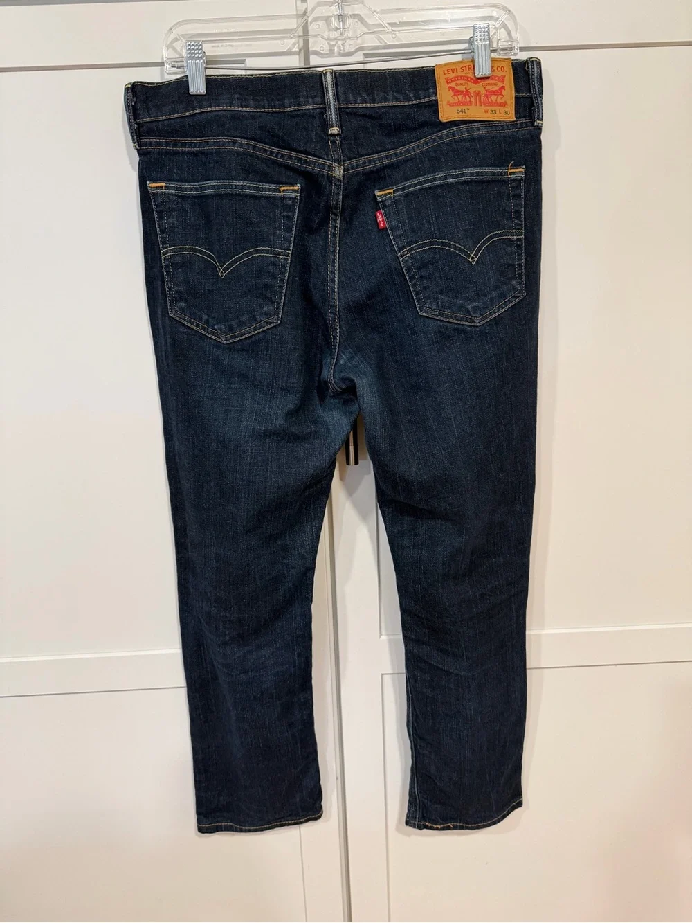 Levi’s 541 Dark Wash Men’s Jeans - Classic Straight Fit